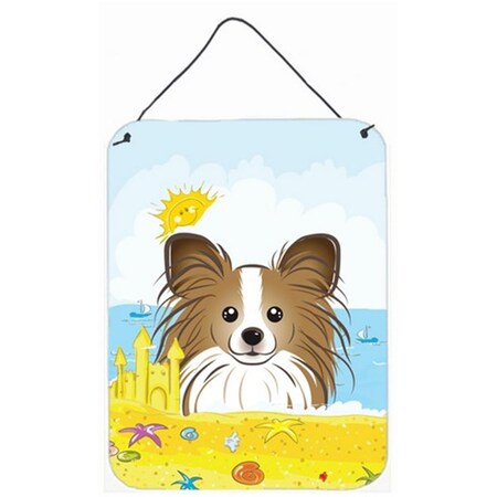 Carolines Treasures Papillon Summer Beach Wall or Door Hanging Prints BB2116DS1216